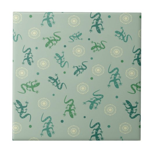 Lizard Fliese (Vorderseite)