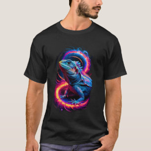 Lizard Galaxy Reptile Exotic Iguana Bartded Dragon T-Shirt