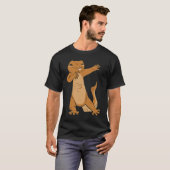 lizard gecko dabbing reptile dab T-Shirt (Vorne ganz)