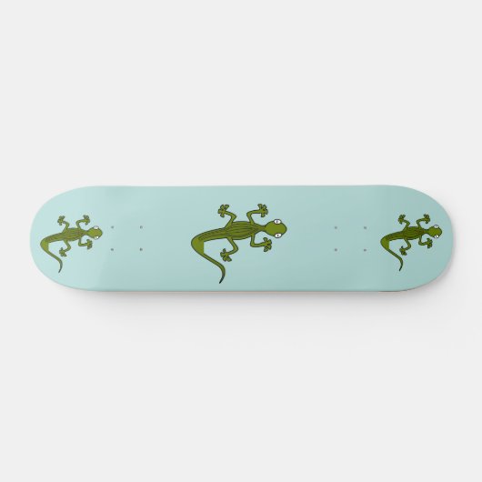 LIZARD GECKO SKATEBOARD DECK (Horizontal)