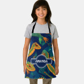 Lizard Geometric Personalisiertes Muster Schürze (Insitu)