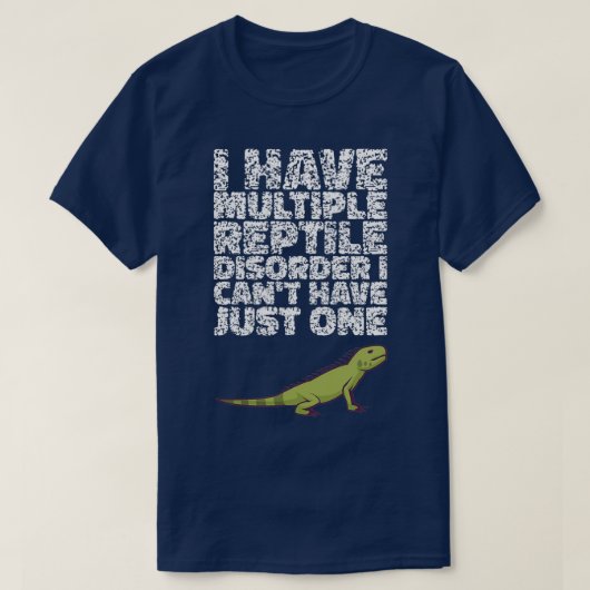 Lizard Geschenke für Reptile Lover Keeper 1 T-Shirt (Design vorne)