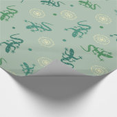 Lizard Geschenkpapier (Ecke)