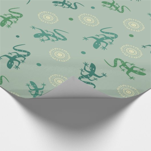 Lizard Geschenkpapier (Ecke)