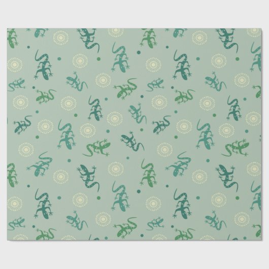 Lizard Geschenkpapier (Flach)