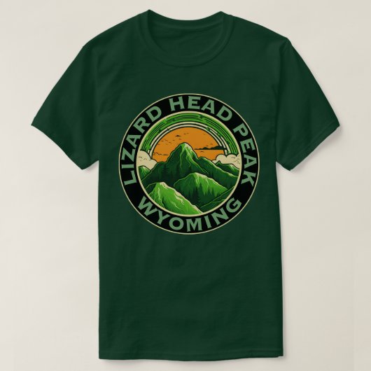 Lizard Head Peak TShirt (Design vorne)