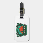 Lizard Head Wilderness Colorado Camping Gepäckanhänger (Vorderseite vertikal)