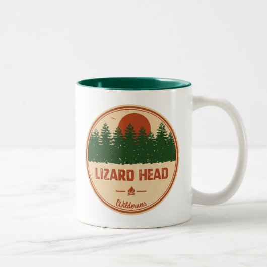 Lizard Head Wilderness Colorado Zweifarbige Tasse (Rechts)