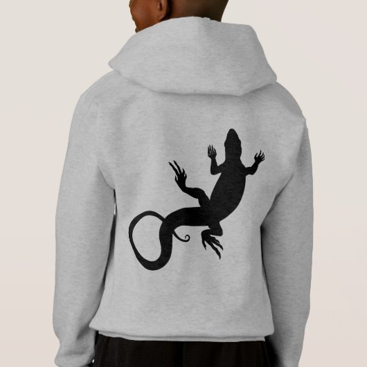 Lizard Hoodie Kids Hooded Lizard Jacket (Rückseite)