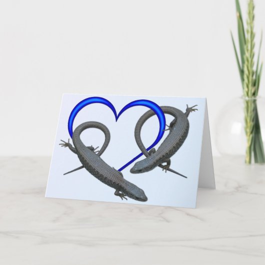 Lizard I'm Sorry Karte (Vorderseite)