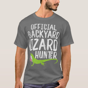 Lizard Jäger Geschenk für Reptilfans Junge oder Ma T-Shirt