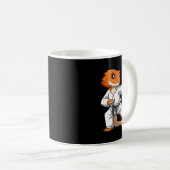 Lizard Karate Bartded Dragon Eigentümer Bartded Dr Kaffeetasse (VorderseiteRechts)