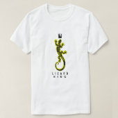 Lizard King Design auf T - Shirt (Design vorne)