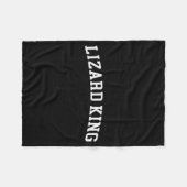 Lizard King Fleecedecke (Vorderseite (Horizontal))
