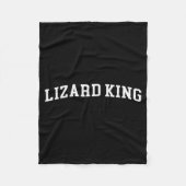 Lizard King Fleecedecke (Vorderseite)