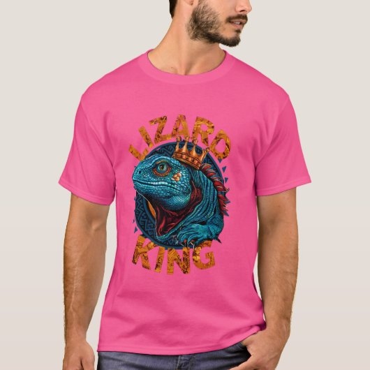 Lizard King Funny Reptile Exotic Iguana Bart Dr. T-Shirt (Vorderseite)