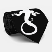 Lizard Krawatte Cool Reptile Gifts Lizard Art Neck (Gerollt)