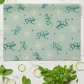 Lizard Küchentuch (Gefaltet)