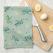 Lizard Küchentuch (Viertel Falte)