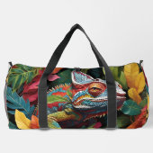 Lizard Leaves & Colour Duffle Bag (Rückseite)