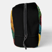 Lizard Leaves & Colour Waschbeutel (Rechts)