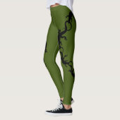 Lizard Leggings Reptile Wildlife Art Leggings (Links)
