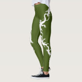 Lizard Leggings Reptile Wildlife Art Leggings (Links)