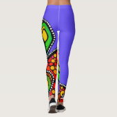 Lizard Liebe Leggings (Rückseite)