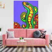 Lizard Liebe Leinwanddruck (Insitu (Wohnzimmer))