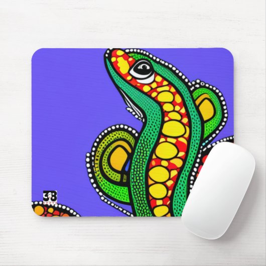 Lizard Liebe Mousepad (Mit Mouse)