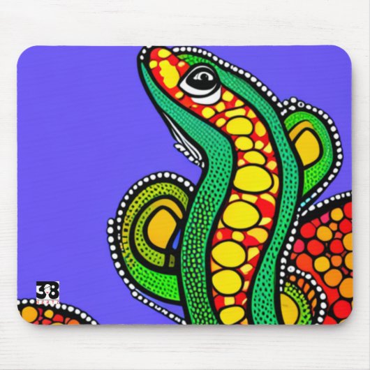 Lizard Liebe Mousepad (Vorne)