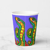 Lizard Liebe Pappbecher (Rechts)