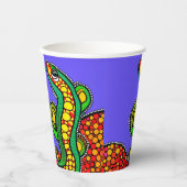 Lizard Liebe Pappbecher (Vorderseite)