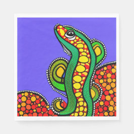 Lizard Liebe Serviette