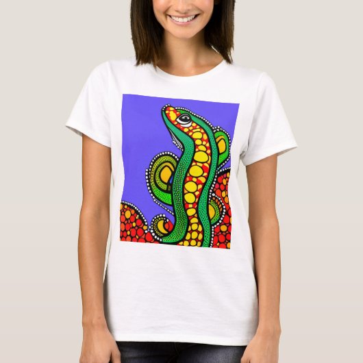 Lizard Liebe T-Shirt (Vorderseite)