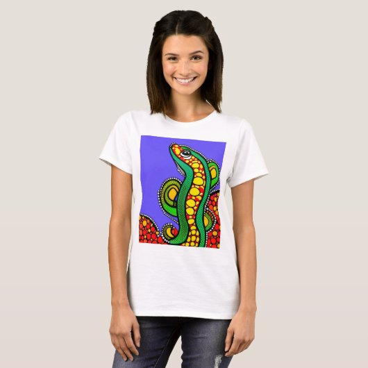 Lizard Liebe T-Shirt (Vorne ganz)