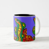 Lizard Liebe Zweifarbige Tasse (VorderseiteRechts)