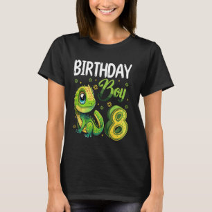 Lizard Liebhaber 8. Geburtstagsparty B-Tag 8 Jahre T-Shirt