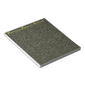 Lizard Litter Liner Green Scale Notizblock (angewinkelt)