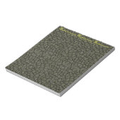 Lizard Litter Liner Green Scale Notizblock (Rotiert)