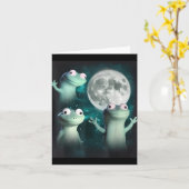 Lizard Lizard Lizard Funny Lizard Moon Trending Me Karte (Gelbe Blume)