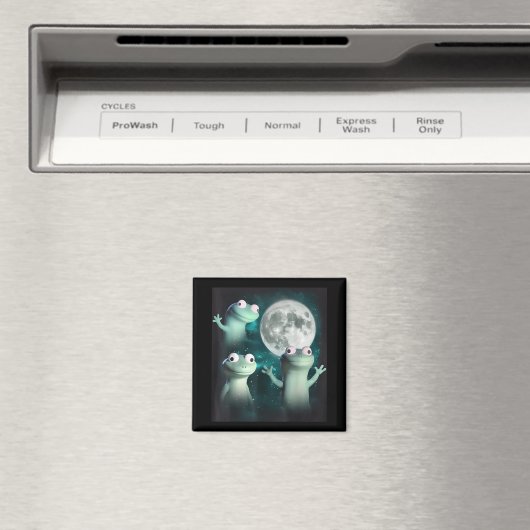 Lizard Lizard Lizard Funny Lizard Moon Trending Me Magnet (In Situ (Geschirrspüler))