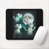 Lizard Lizard Lizard Funny Lizard Moon Trending Me Mousepad (Mit Mouse)