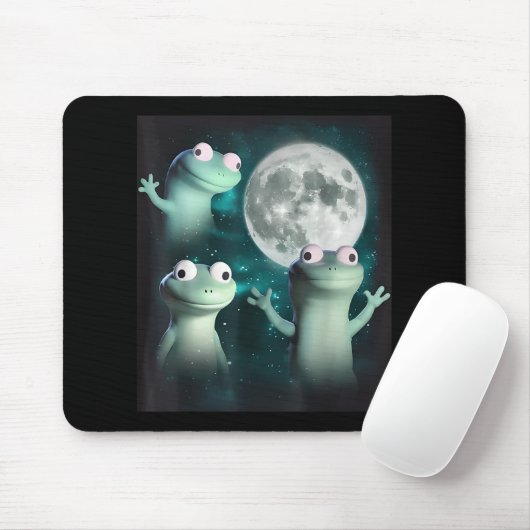 Lizard Lizard Lizard Funny Lizard Moon Trending Me Mousepad (Mit Mouse)