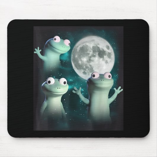 Lizard Lizard Lizard Funny Lizard Moon Trending Me Mousepad (Vorne)