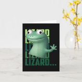 Lizard Lizard Lizard Funny Meme T - Shirt_2.png Karte (Gelbe Blume)