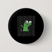 Lizard Lizard Lizard Funny Weirdcore Animal Meme G Button (Vorderseite)