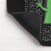 Lizard Lizard Lizard Funny Weirdcore Animal Meme G Mousepad (Ecke)