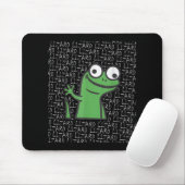 Lizard Lizard Lizard Funny Weirdcore Animal Meme G Mousepad (Mit Mouse)