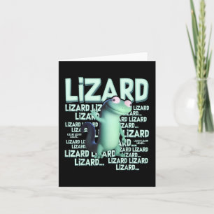 Lizard Lizard Lizard Funny Weirdcore Meme Viral Tr Karte